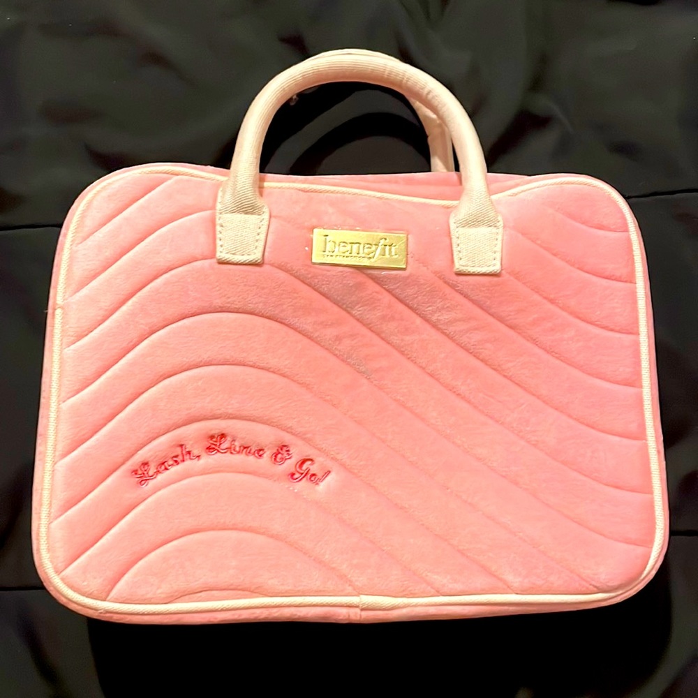 Benefit cosmetic/toiletries travel bag